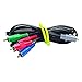 Nite Ize Original Gear Tie - 6-Inch Reusable Rubber Twist Tie - Reusable Gear Ties - Electric Cord Organizers - Twist Ties for Cords - Reusable Zip Ties - Assorted Colors, 6-Inch, 6 Pack