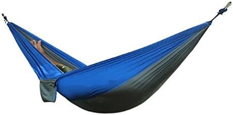 High Strength Parachute Nylon Fabric Camping Single Parachute Hammock With Strong Rope for Camping Hiking Travel