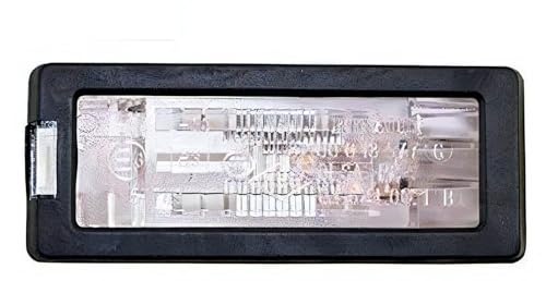 PROPOSTEONLINE Kennzeichenbeleuchtung für Dacia Duster ab 2010 bis 2013 links/rechts 8200013577