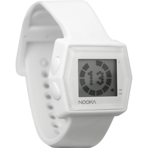 Nooka Zub Zibi Zirc Designer Watch - White / 20.5mm