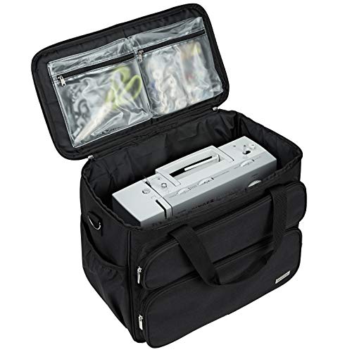 NICOGENA Sewing Machine Carrying Case, Universal Travel Tote Bag with