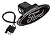 Reese Towpower 86532 Black Finish Ford Lighted Hitch Cover