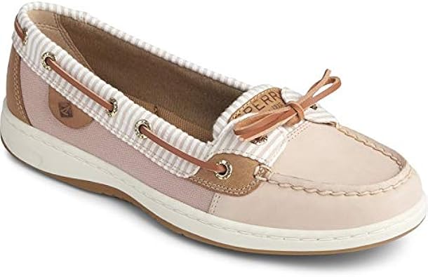 pink sperrys women's