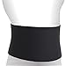 Shock Doctor Men's Waist Trimmer Weight Loss Ab & Lower Back Belt Support, Black, One Size