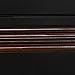 Coaster Home Furnishings Rowan Carved Combination Bookcases, Chestnut and Black