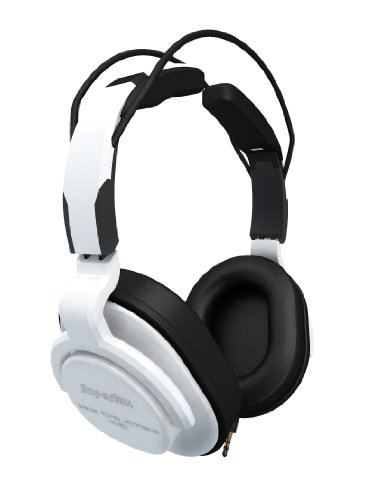 Superlux HD661 Closed-Back Professional Headphone with Detachable Straight Cables White OPEN BOX