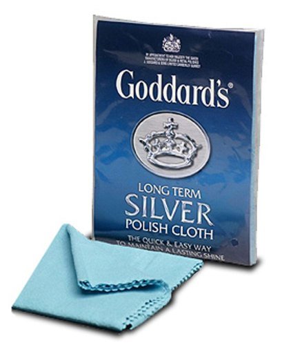 Goddard's Cloth, Silver, Blue, One Size
