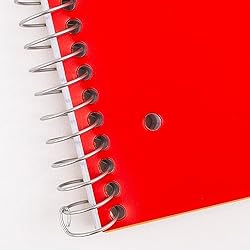 Five Star Spiral Notebook, 5 Subject, Wide Ruled