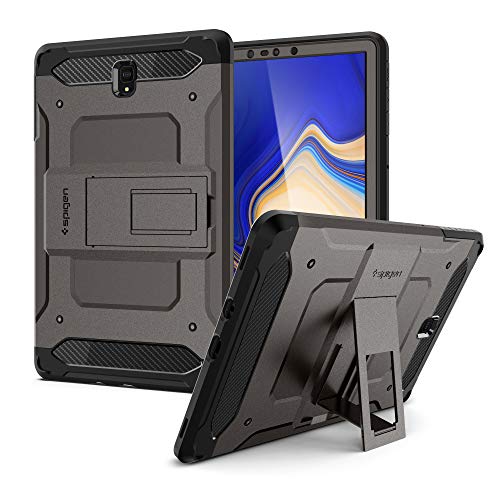 Spigen Tough Armor Tech Designed for Samsung Galaxy Tab S4 Case (2018) - Gunmetal (Best Galaxy S4 Cases)