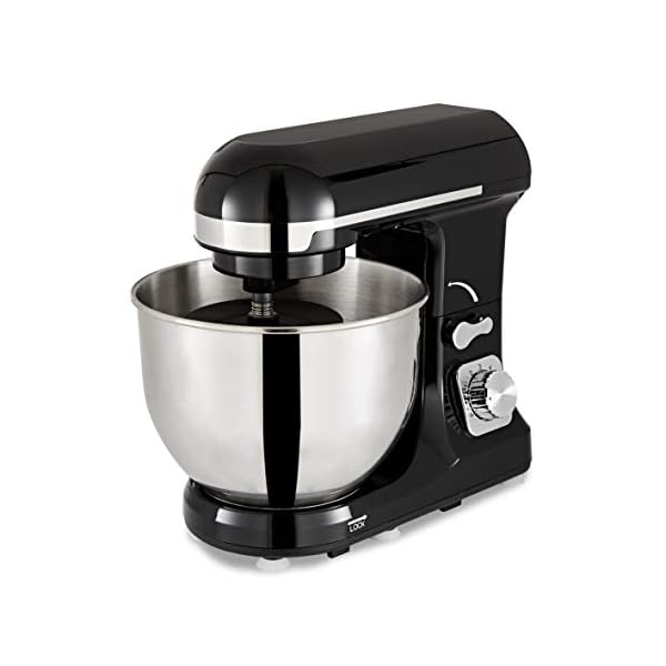 Tower-T12033-3-in-1-Stand-Mixer-with-6-Speeds-and-Pulse-Setting-1000-W-Black Tower T12033RG 3-in-1 5L Stand Mixer with 6 Speeds and Pulse Setting, 1000W, Black