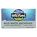Wild Planet White Anchovies in Extra Virgin Olive Oil, 4.375 Ounce -- 12 per case.