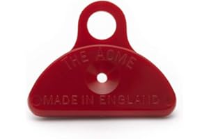 ACME No. 576 Professional Dog Training Shepherd's Lip, in Mouth, Whistle. Quality Crescendo of Sound. Sheep Trails and Herding. 100 dBA. Designed and Made in The UK (Red)