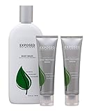 Body Acne Kit: includes 2 Acne Treatment Serums and 12oz Acne Body Wash by Exposed Skin Care