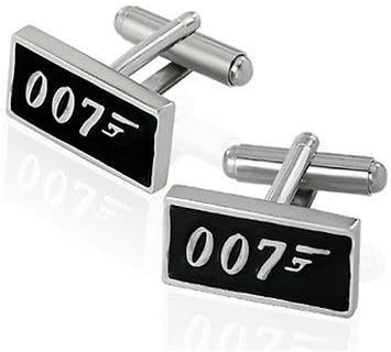 Somchai Collection : Superhero Wedding Party Groom Shirt Square Dc Marvel 007 James Bond Cufflinks