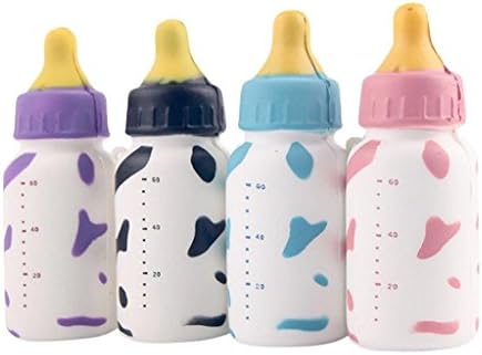 1 PCS Random Slow Rising Squishy Feeding Bottle Toy Scented Phone Charm Squeeze Toy Fun