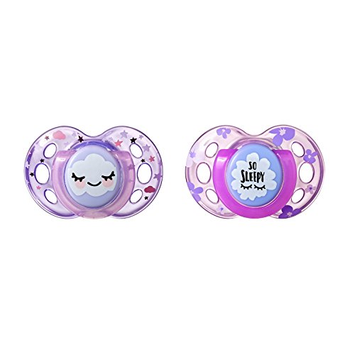 Tommee Tippee Closer to Nature Night Time Orthodontic Toddler Soothie