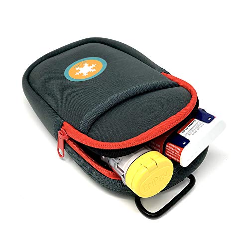 EPITEMP Epipen Carrying Case For Kids, Adults Smart Insulated Pouch