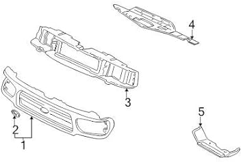 Amazon Com Genuine Ford F57z 8327 Ae Deflector Automotive