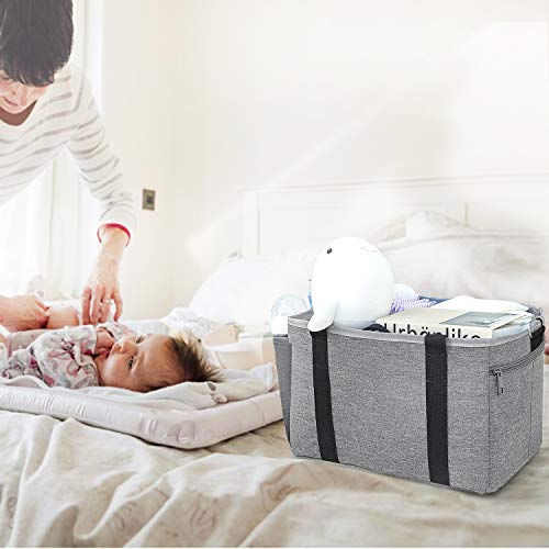 UBBCARE Baby Diaper Caddy Organizer Large Holder Bag