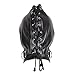 PU Leather Hearing Deprivation Bondage Restraint Mask Hood for Adult Couple Giftthumb 2