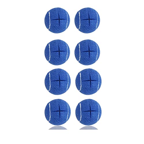 Mloowa Premium Precut Tennis Balls Walkers 4 Pcs Balls with Precut Opening for Easy Installation,Walker Accessories for Seniors Fit Most Walkers,for Furniture Legs and Floor Protection