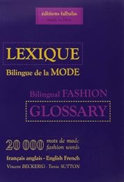 Lexique bilingue de la mode