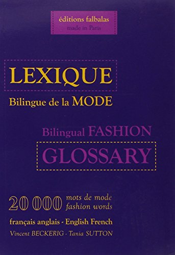 Lexique bilingue de la mode