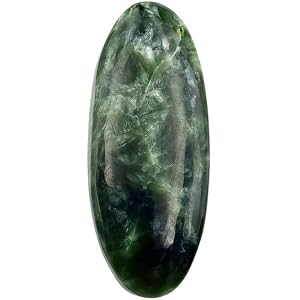 SURMAN™ Natural Oval Shape Palm Stone Cabochon Loose Gemstone 30-40 mm Size Flat Back AA+ Quality For Jewelry Making, Meditat