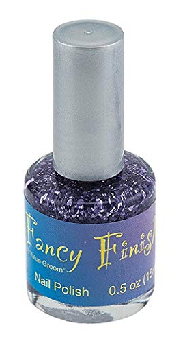 MPP Dog Nail Polish Pet Paw Safe Formula Grooming Fast Drying Choose from 20 Colors (Clear Glitter Lilac)