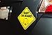 Babypop! Baby on Board Sticker for Cars (Magnetic) - Baby on Board Magnet for Car, Baby on Board Sign - Reflective Safety 2 Pack