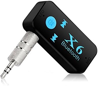 Bluetooth Receiver,Uniwit Protable Bluetooth 4.2 Car Aux Adapter for Music Streaming Sound System, Hands-free Wireless Car Kits for Home / Car Audio Stereo System, Support TF Card