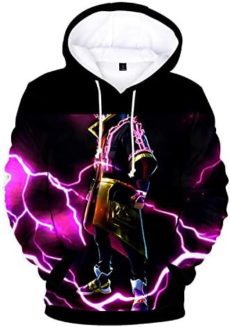 Fortnight Night 3D Color Printing Shadow Assassin Hooded Sweatshirts Men Women top Hoodies