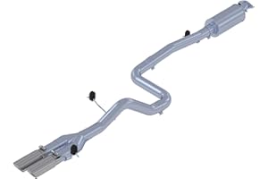 MBRP 3 Inch Cat Back Exhaust System Fits Ford Fiesta ST 2014-2019 Dual Rear Exit, 1.6L EcoBoost, Stainless Steel Tips | S4202
