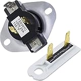 3387134 & 3392519 Dryer Cycling Thermostat & Thermal Fuse Replacement Part by Blue Stars - Exact fit for Whirlpool & Kenmore Dryers