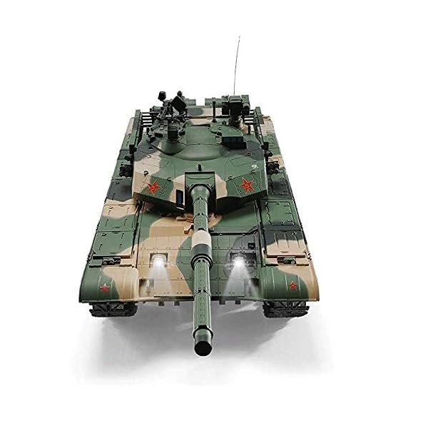 BJYG RC-Car, 4x4 Crawler 2,4-GHz-RC-Tank mit hellem Geräusch, Ferngesteuerter Panzer-Panzer im Maßstab 1: 16, drahtlos…