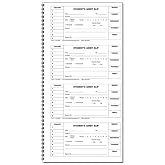 Admit Slip Book with Dates 117DN-NCR