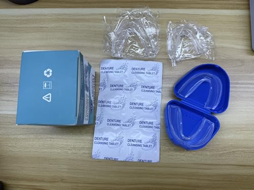 Bite Night Bruxism Night Protection for Teeth and Jaw, Optimal Comfort & Durable Protection, Anti Teeth Grinding, Self-Modeling, Bruxism, 4pcs
