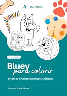 Livro LIVRO INFANTIL BLUEY PARA COLORIR: BLUEY PARA COLORIR
