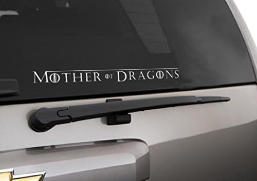 Mother of Dragons Decal Vinyl Decal, Wall, Car, Laptop - Sea Blue - 20 inch