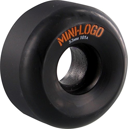Mini Logo C-Cut 53mm 101A Black Skateboard Wheels 