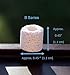 BrightWater Bio Media, Fish Tank Filter Media, Ceramic Filter Ring, Ceramic Ring Fish Filter for Aquarium, Bio Media, Bio Media Ceramic Ring, B-Series (500g/17.6oz)
