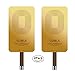 Qi iPhone Receiver Cloele Gen.-3 1000Mah Super Speed Ultra Slim 0.5 Mm Qi iPhone Wireless Charging Receiver Patch Module for iPhone 7 Plus 6 6 Plus, 6s 6s Plus 5s 5c (2Pack)