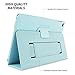 Snugg Leather Kick Stand Case for Apple iPad Air 2 - Baby Blue