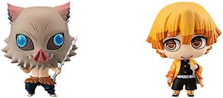 ちみメガ バディシリーズ! 鬼滅の刃 我妻善逸&嘴平伊之助 あがつまぜんいつ はしびらいのすけ セット 約65mm PVC製 塗装済み完成品フィギュア