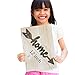 Home Arrow Wood Sign Home Decor Wall Art Rustic Front Door Unfinished 12