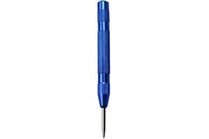 Automatic Center Punch with Adjustable Tension Spring Loaded Puncher Tool Car Glass Window for Machinists and Carpenters
