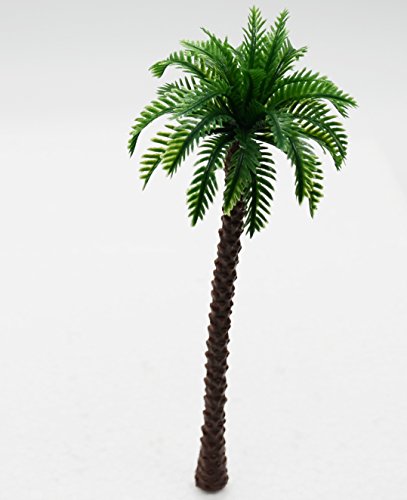 image for Hatisan 20Pcs Coconut Palm Model Trees/Scenery Model Plastic Artificia