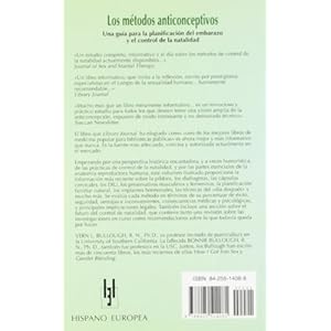 Los Metodos Anticonseptivos/birth Control Methods: Una Guia Para La Planificacion Del Embarazo Y El Control De La Natalidad (Spanish Edition)