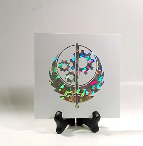 Fallout 4 Vinyl Decal, Brotherhood of Steel FAN ART Sticker, Vault-Tec Sticker, Fallout Wall Art