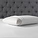 eLuxurySupply Beautyrest Latex Pillow | Hypoallergenic Natural Foam Pillows | 300 Thread Count 100 Percent Cotton Antimicrobial Cover - Queen Size